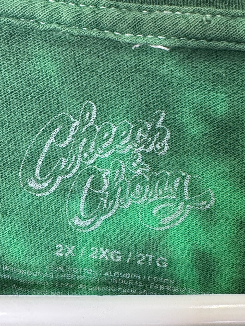 Retro Cheech & Chong Men’s XXL Green Tie-Dye Graphic T-Shirt Smoke - Picture 4 of 5
